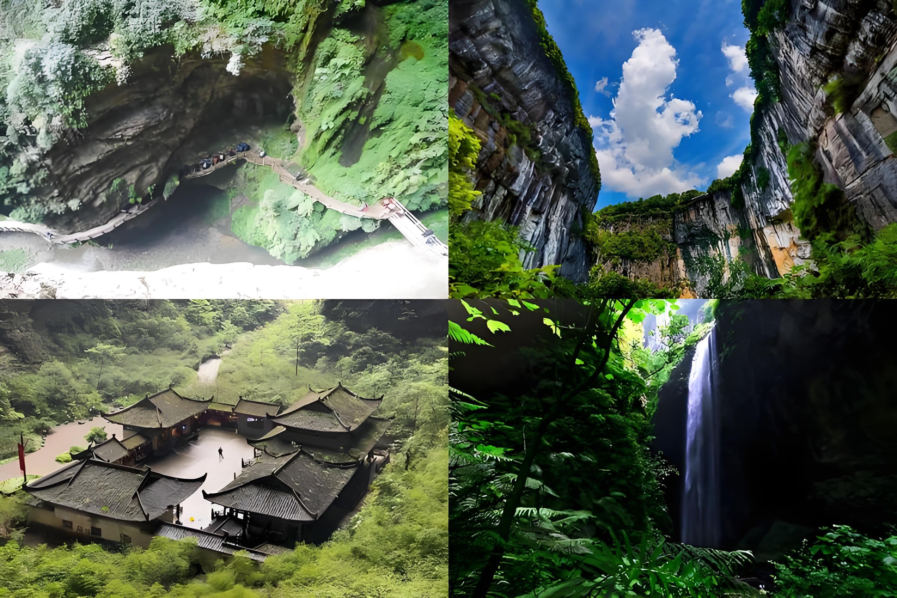 Wulong Karst landscape near Chongqing.