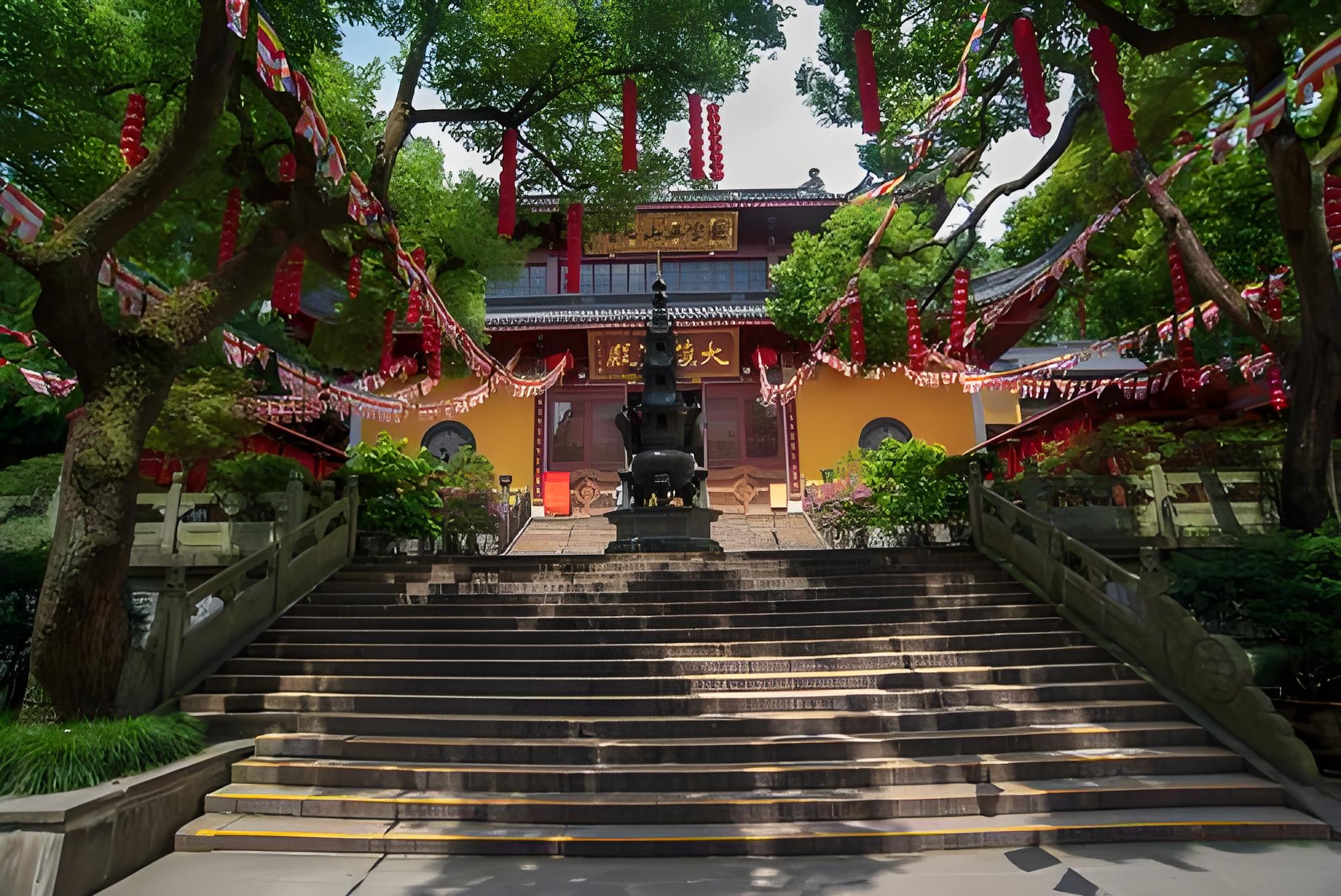 Faxi Temple in Hangzhou.