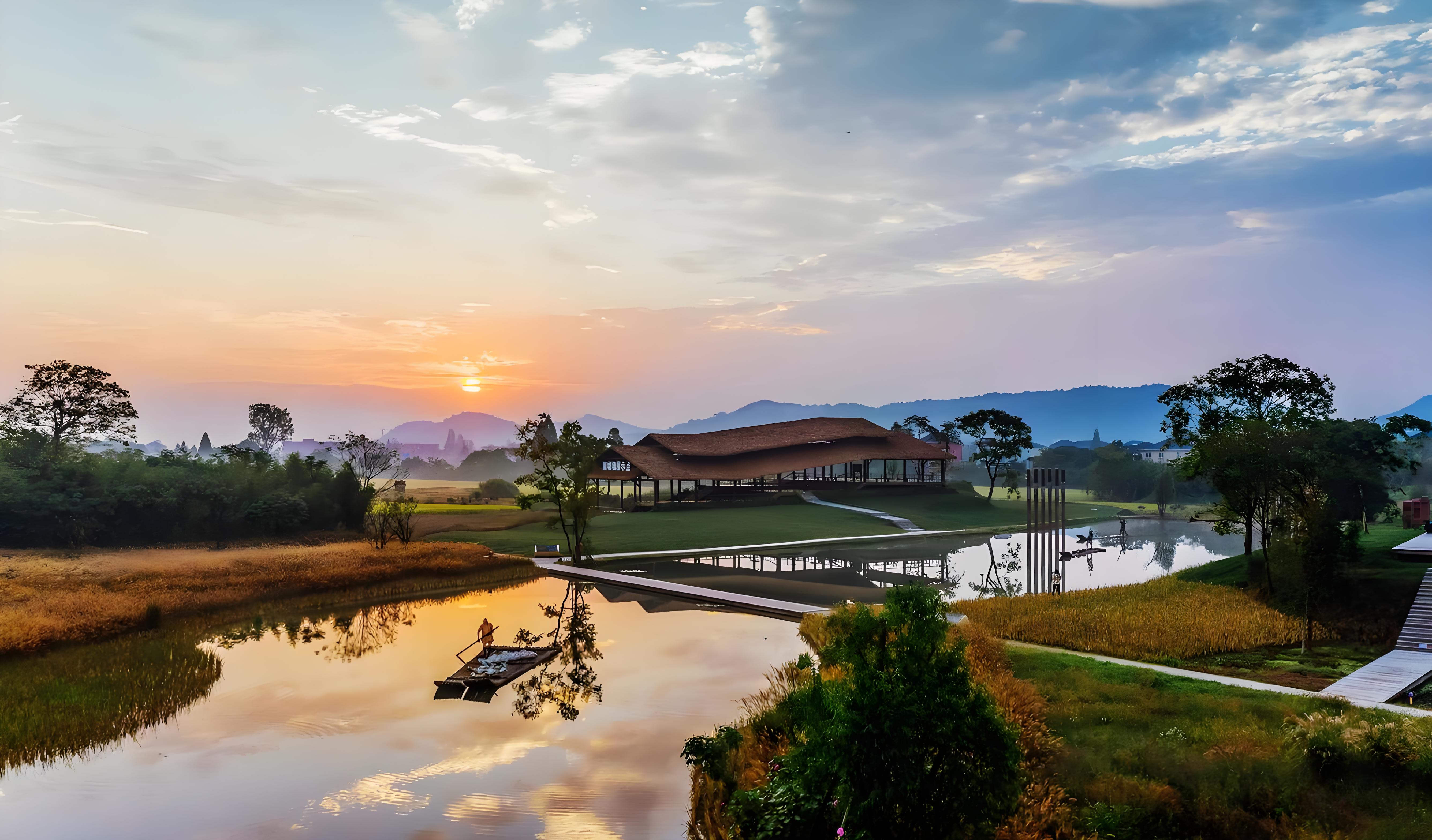 Liangzhu Ancient City site.