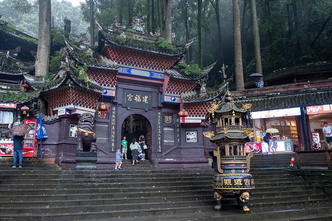 Qingcheng Mountain near Chengdu.