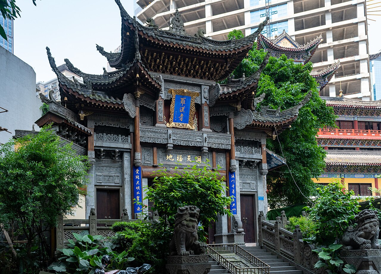 Luohan Temple in Chongqing.
