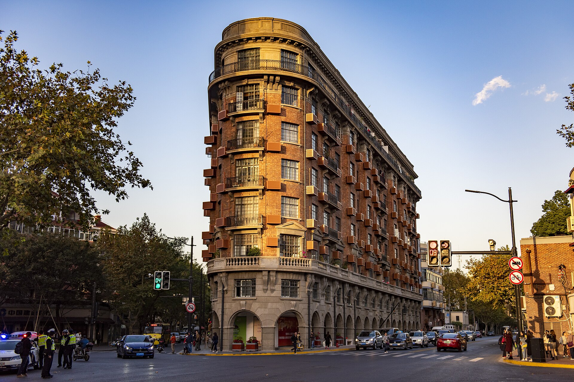 Wukang Mansion at the southern end of Wukang Road in Shanghai.