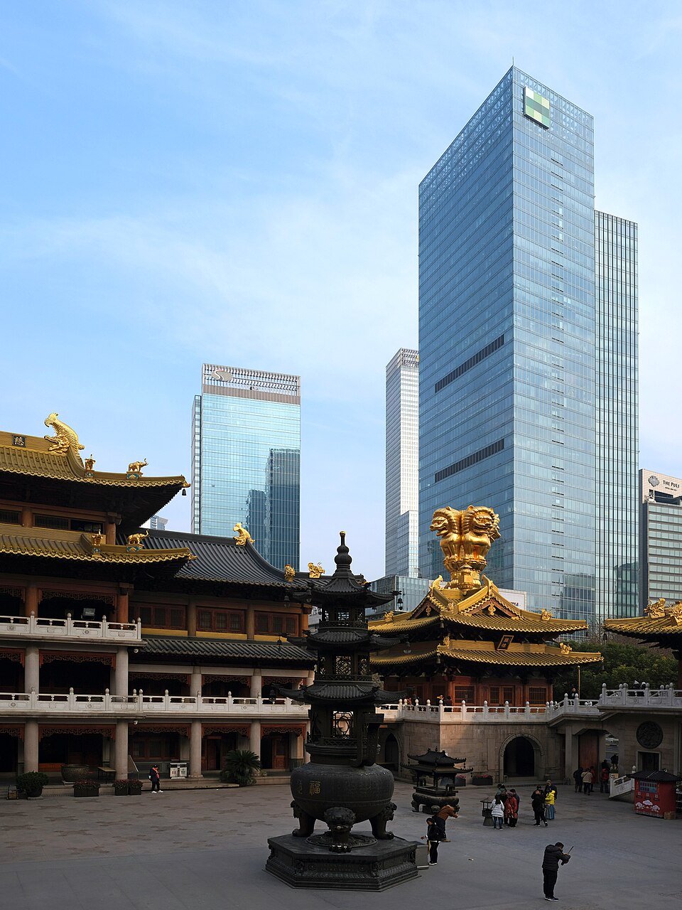 Jing'an Temple in Shanghai.