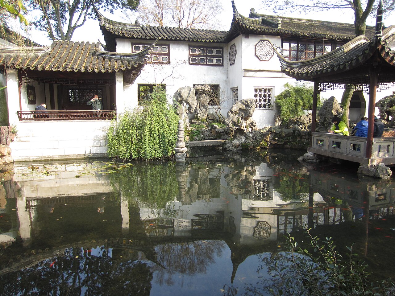 Lingering Garden in Suzhou.